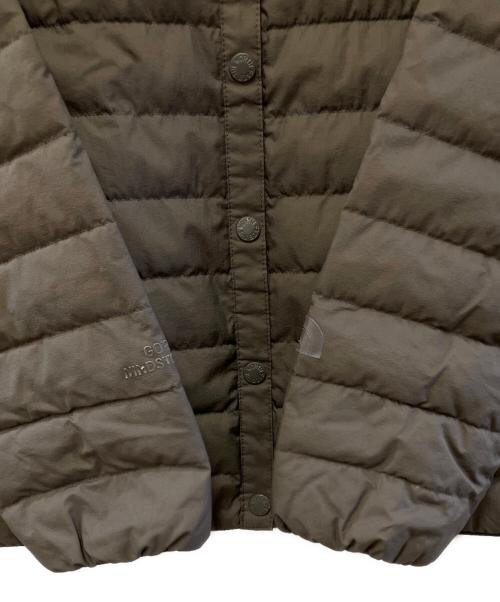 THE NORTH FACE（ザ ノース フェイス）THE NORTH FACE (ザ ノース フェイス) ウィングストッパーゼファーシェルカーディガン ブラウン サイズ:Mの古着・服飾アイテム