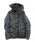 ALPHAアルファ）の古着「N-3Bタイプコート」｜ブラック