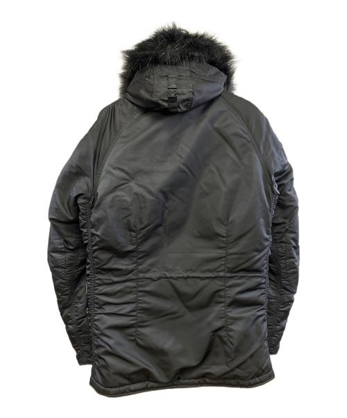 ALPHA（アルファ）ALPHA (アルファ) N-3Bタイプコート ブラック サイズ:Mの古着・服飾アイテム