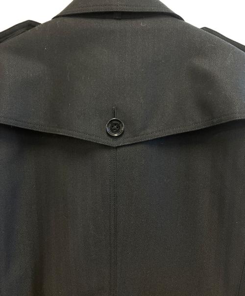 BURBERRY BLACK LABEL（バーバリーブラックレーベル）BURBERRY BLACK LABEL (バーバリーブラックレーベル) ナポレオンコート ブラック サイズ:Mの古着・服飾アイテム