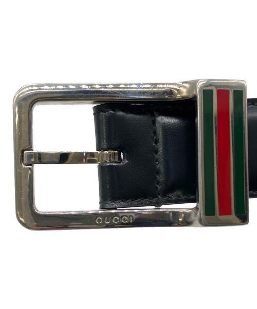 GUCCI（グッチ）GUCCI (グッチ) ベルト ブラックの古着・服飾アイテム