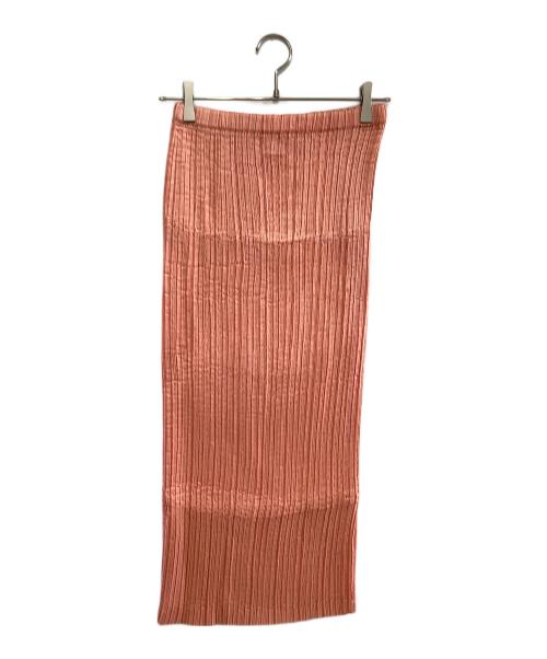 ISSEY MIYAKE（イッセイミヤケ）ISSEY MIYAKE (イッセイミヤケ) プリーツスカート ピンク サイズ:2の古着・服飾アイテム