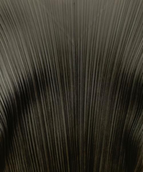 PLEATS PLEASE（プリーツプリーズ）PLEATS PLEASE (プリーツプリーズ) 薄手カーディガン ブラック サイズ:3の古着・服飾アイテム