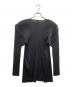 PLEATS PLEASE (プリーツプリーズ) 薄手カーディガン ブラック サイズ:3：14000円