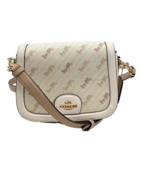 COACH（コーチ）COACH (コーチ) ショルダーバッグ ベージュの古着・服飾アイテム