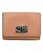 FENDIフェンディ）の古着「3つ折り財布」｜ピンク