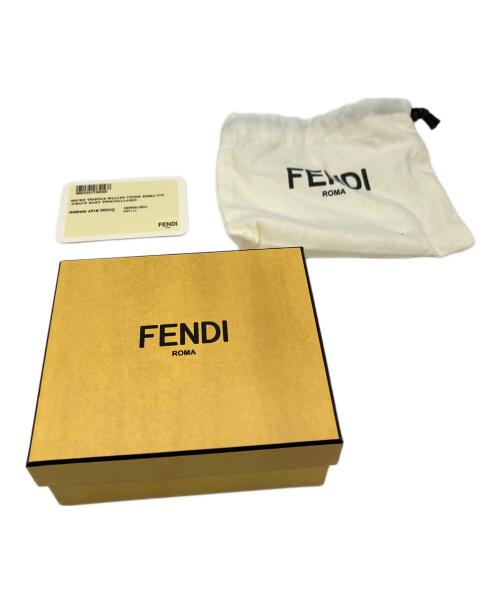 FENDI（フェンディ）FENDI (フェンディ) 3つ折り財布 ピンクの古着・服飾アイテム