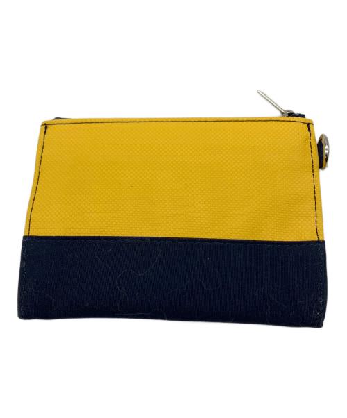 PORTER GIRL（ポーターガール）PORTER GIRL (ポーターガール) BOYFRIEND TOTE ネイビー×イエローの古着・服飾アイテム