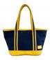 PORTER GIRL（ポーターガール）の古着「BOYFRIEND TOTE」｜ネイビー×イエロー