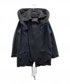 ROARS ORIGINALローアズオリジナル）の古着「ウールモッズコート」｜ブラック