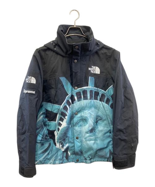 THE NORTH FACE（ザ ノース フェイス）THE NORTH FACE (ザ ノース フェイス) Supreme (シュプリーム) STATUE Of Liberty MOUNTAIN JACKET ブラック×グレー サイズ:Mの古着・服飾アイテム