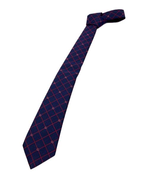 GUCCI（グッチ）GUCCI (グッチ) ネクタイ ネイビー サイズ:不明の古着・服飾アイテム