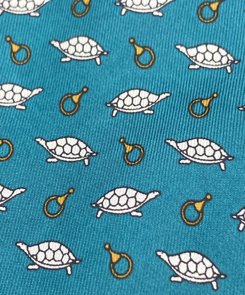 GUCCI（グッチ）GUCCI (グッチ) ネクタイ ターコイズブルー サイズ:不明の古着・服飾アイテム