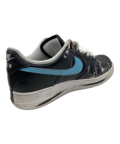 NIKE（ナイキ）NIKE (ナイキ) PEACEMINUSONE (ピースマイナスワン) Air Force 1 Low '07 Para-Noise 3.0 ブラック サイズ:28の古着・服飾アイテム