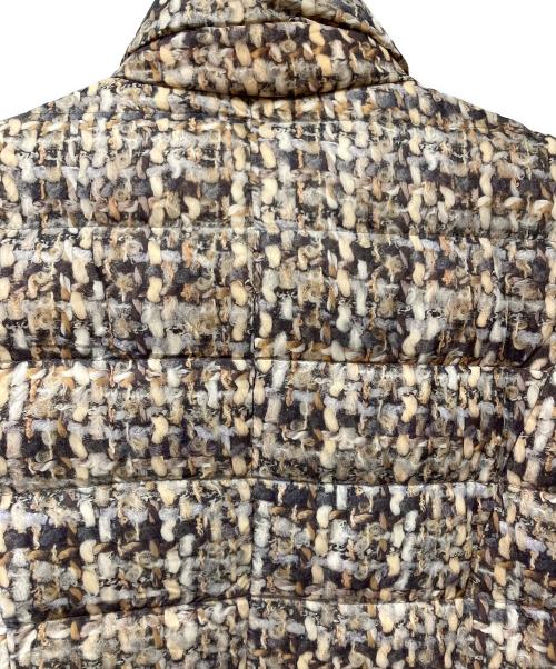 HERNO（ヘルノ）HERNO (ヘルノ) ダウンコート ベージュ×パープル サイズ:42の古着・服飾アイテム