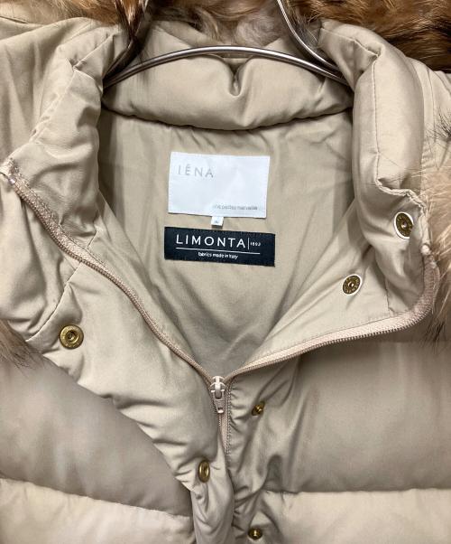IENA（イエナ）IENA (イエナ) ファーダウンジャケット ベージュ サイズ:36の古着・服飾アイテム
