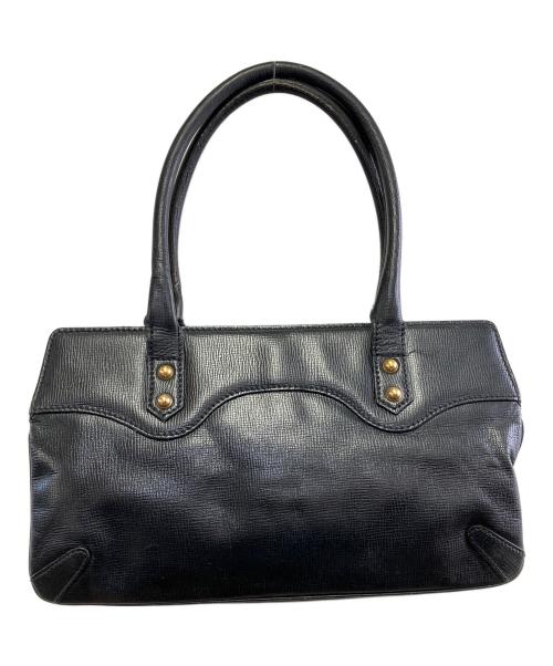 GUCCI（グッチ）GUCCI (グッチ) トートバッグ ブラック×ゴールドの古着・服飾アイテム