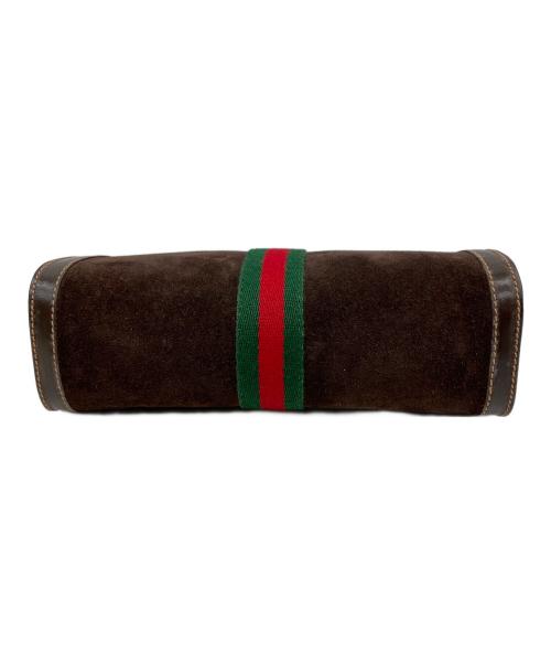 GUCCI（グッチ）GUCCI (グッチ) クラッチバッグ ブラウンの古着・服飾アイテム