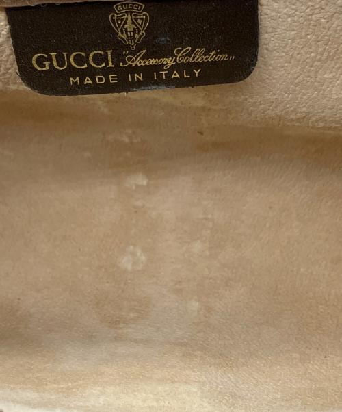 GUCCI（グッチ）GUCCI (グッチ) クラッチバッグ ブラウンの古着・服飾アイテム