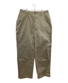 NIGEL CABOURN（ナイジェルケーボン）の古着「NEW BASIC CHINO PANT WEST POINT」｜カーキ