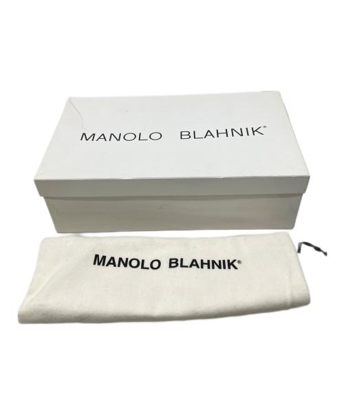 Manolo Blahnik（マノロブラニク）Manolo Blahnik (マノロブラニク) サンダル ブラック サイズ:36の古着・服飾アイテム