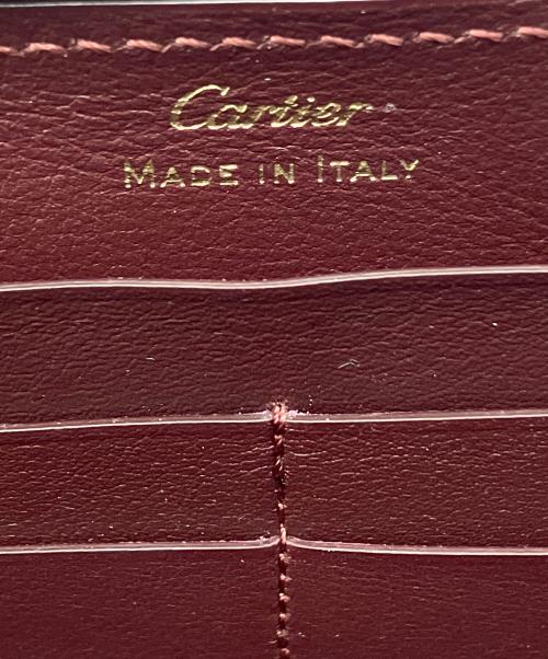 Cartier（カルティエ）Cartier (カルティエ) 長財布 レッドの古着・服飾アイテム