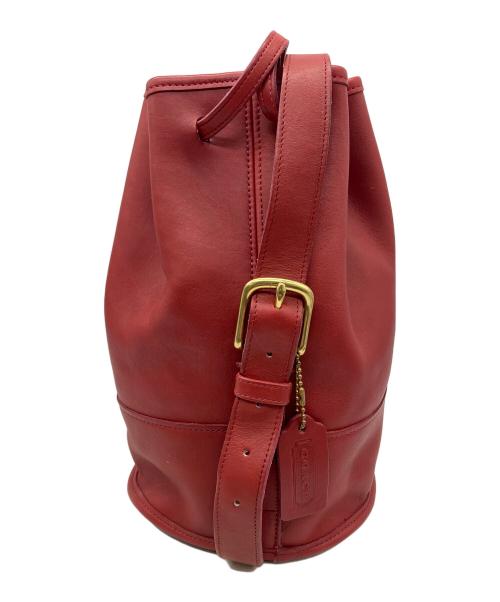 COACH（コーチ）COACH (コーチ) ワンショルダーバッグ レッドの古着・服飾アイテム