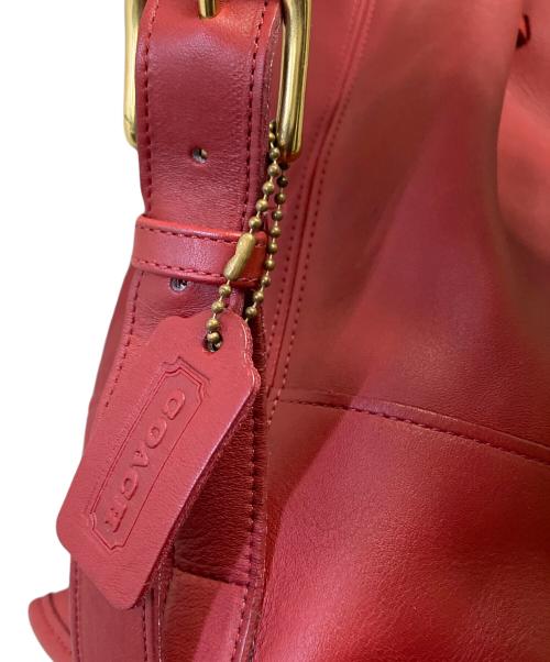 COACH（コーチ）COACH (コーチ) ワンショルダーバッグ レッドの古着・服飾アイテム