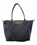 LONGCHAMPロンシャン）の古着「折りたたみバッグ」｜ブラック