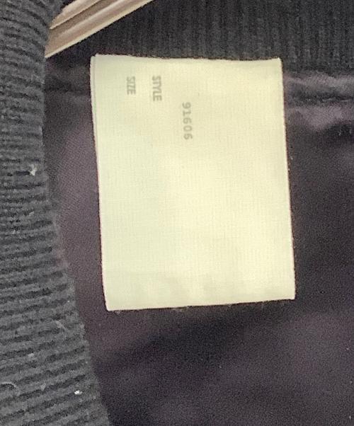 N.HOOLYWOOD（エヌ ハリウッド）N.HOOLYWOOD (エヌ ハリウッド) アームレザースタジャン ブラック サイズ:36の古着・服飾アイテム