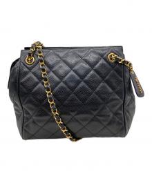 CHANEL（シャネル）の古着「チェーンショルダーバッグ」｜ブラック