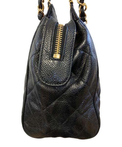 CHANEL（シャネル）CHANEL (シャネル) チェーンショルダーバッグ ブラックの古着・服飾アイテム