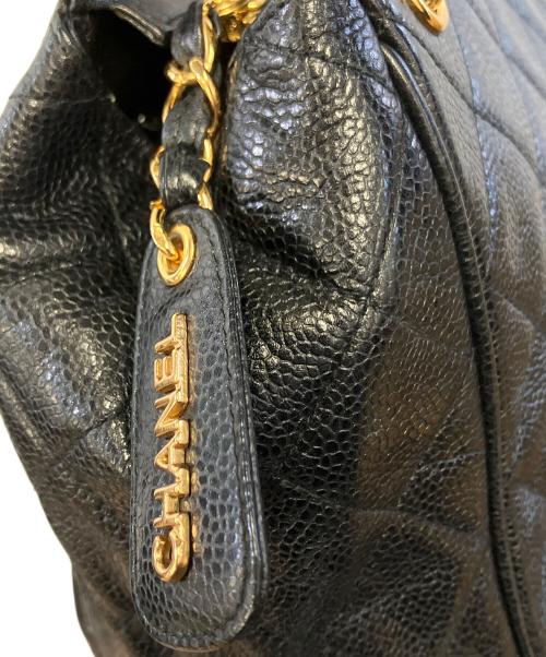 CHANEL（シャネル）CHANEL (シャネル) チェーンショルダーバッグ ブラックの古着・服飾アイテム