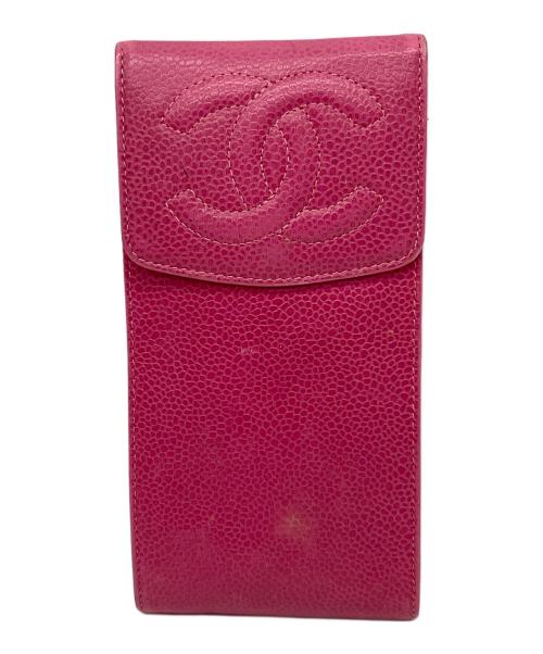 CHANEL（シャネル）CHANEL (シャネル) メガネケース ピンクの古着・服飾アイテム