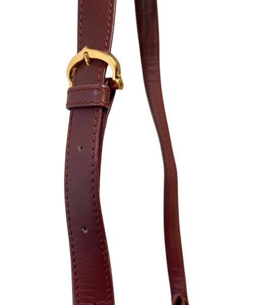 Cartier（カルティエ）Cartier (カルティエ) ショルダーバッグ レッドの古着・服飾アイテム