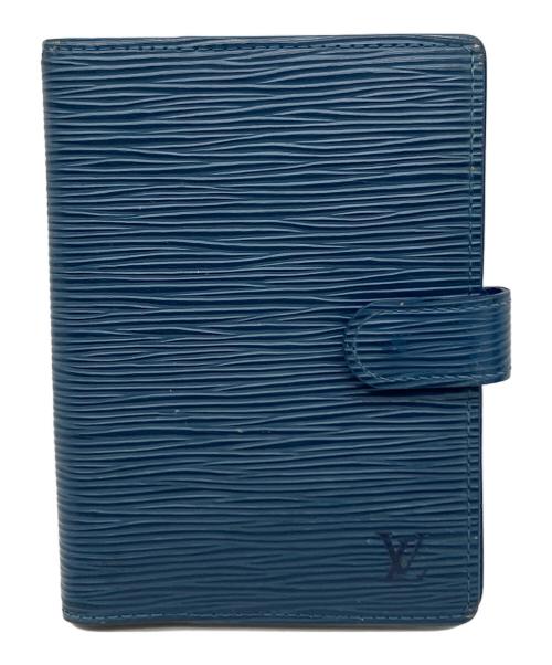 LOUIS VUITTON（ルイ ヴィトン）LOUIS VUITTON (ルイ ヴィトン) アジェンダPM ブルーの古着・服飾アイテム