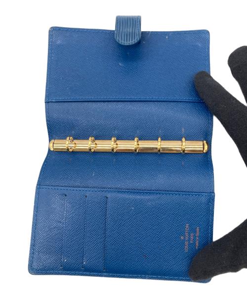 LOUIS VUITTON（ルイ ヴィトン）LOUIS VUITTON (ルイ ヴィトン) アジェンダPM ブルーの古着・服飾アイテム