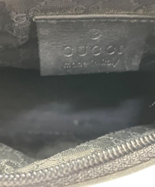 GUCCI（グッチ）GUCCI (グッチ) アクセサリーポーチ ブラックの古着・服飾アイテム