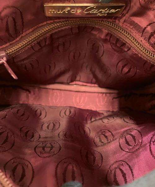 mast de Cartier（マストドゥカルティエ）mast de Cartier (マストドゥカルティエ) ショルダーバッグ ボルドーの古着・服飾アイテム