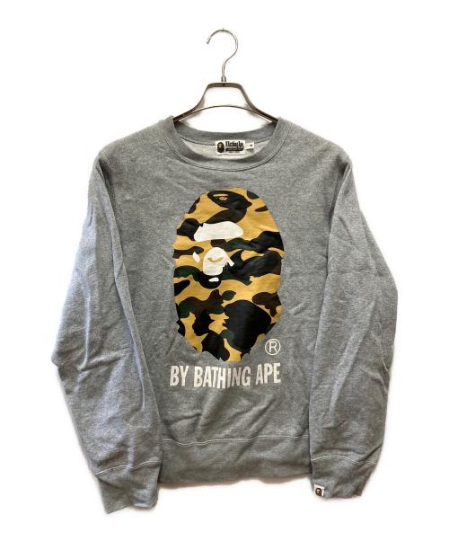 A BATHING APE（ア ベイシング エイプ）A BATHING APE (ア ベイシング エイプ) スウェット グレー サイズ:Mの古着・服飾アイテム
