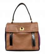 Yves Saint Laurentイヴサンローラン）の古着「ミューズトゥハンドバッグ」｜ブラウン