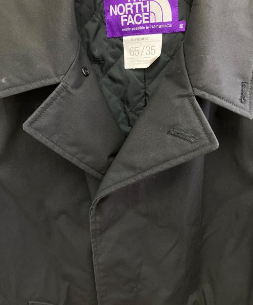 THE NORTHFACE PURPLELABEL（ザ・ノースフェイス パープルレーベル）THE NORTHFACE PURPLELABEL (ザ・ノースフェイス パープルレーベル) ステンカラーコート ブラック サイズ:Mの古着・服飾アイテム