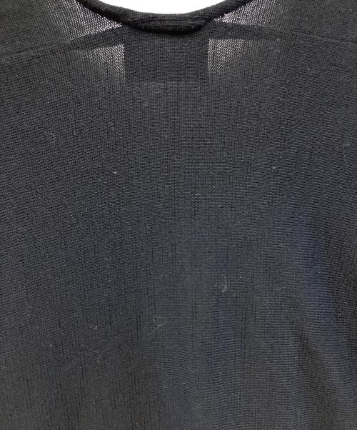 Vivienne Westwood（ヴィヴィアンウエストウッド）Vivienne Westwood (ヴィヴィアンウエストウッド) ブランケットカーディガン ブラック サイズ:Fの古着・服飾アイテム