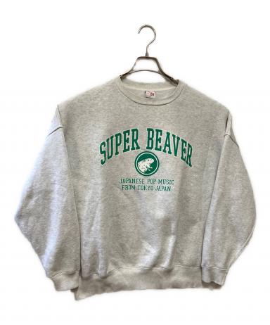 superbeaver スーパービーバー グッズSBオリジナルスウェットGRAY 中古・古着通販】SP/BV (エスピー/ ビーブイ) ライブスウェット グレー