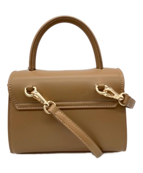 DEMELLIER（デメリエー）DEMELLIER (デメリエー) ミニショルダーバッグ ブラウンの古着・服飾アイテム