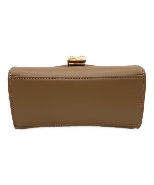 DEMELLIER（デメリエー）DEMELLIER (デメリエー) ミニショルダーバッグ ブラウンの古着・服飾アイテム