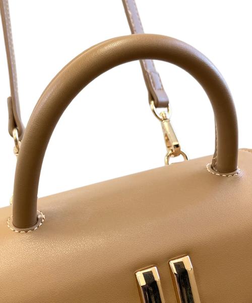 DEMELLIER（デメリエー）DEMELLIER (デメリエー) ミニショルダーバッグ ブラウンの古着・服飾アイテム