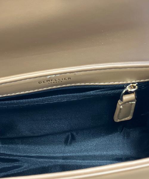 DEMELLIER（デメリエー）DEMELLIER (デメリエー) ミニショルダーバッグ ブラウンの古着・服飾アイテム