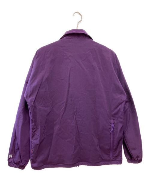 BLUCO WORK GARMENT（ブルコ ワーク ガーメント）BLUCO WORK GARMENT (ブルコ ワーク ガーメント) コーチジャケット パープル サイズ:Lの古着・服飾アイテム