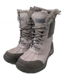 UGG（アグ）の古着「編上げムートンブーツ」｜グレー
